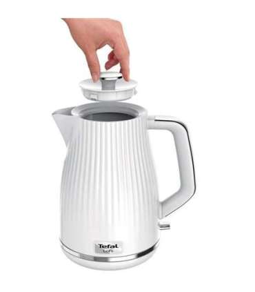 TEFAL Electric Kettle KO250130 Electric 2400 W 1.7 L Plastic 360° rotational base White