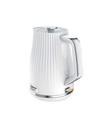 TEFAL Electric Kettle KO250130 Electric 2400 W 1.7 L Plastic 360° rotational base White