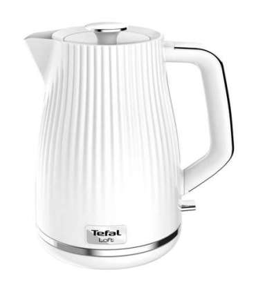 TEFAL Electric Kettle KO250130 Electric 2400 W 1.7 L Plastic 360° rotational base White