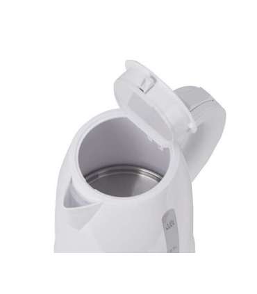Adler Kettle AD 1272 Electric 1600 W 1 L Stainless steel/Polypropylene 360° rotational base White