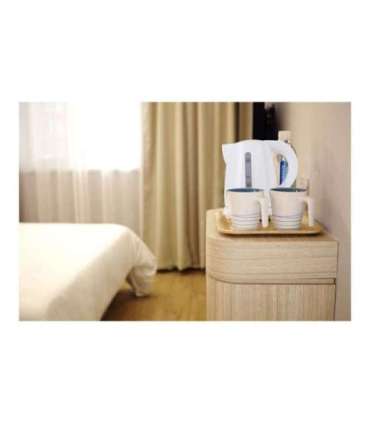 Adler Kettle AD 1272 Electric 1600 W 1 L Stainless steel/Polypropylene 360° rotational base White