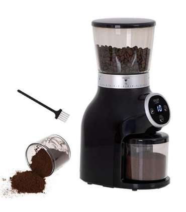 Adler Coffee Grinder AD 4450 Burr 300 W Coffee beans capacity 300 g Number of cups 1-10 pc(s) Black