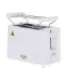 Adler Toaster AD 3223 Power 750 W Number of slots 2 Housing material Plastic White