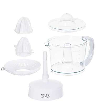 Adler Citrus Juicer AD 4009 Type  Citrus juicer White 40 W Number of speeds 1