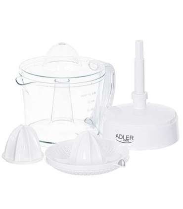 Adler Citrus Juicer AD 4009 Type  Citrus juicer White 40 W Number of speeds 1