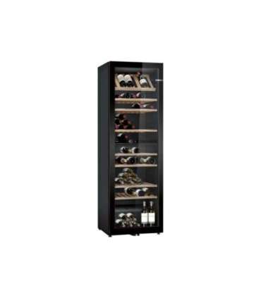 Bosch Wine Cooler KWK36ABGA Energy efficiency class G Free standing Bottles capacity 199 Black