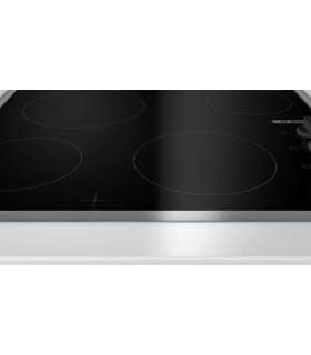Bosch Hob PKE645CA2E Vitroceramic Number of burners/cooking zones 4 Rotary knobs Black