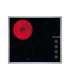 Bosch Hob PKE645CA2E Vitroceramic Number of burners/cooking zones 4 Rotary knobs Black