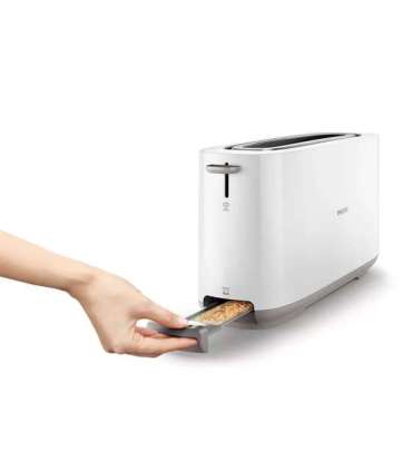 Philips Toaster HD2590/00 Daily Collection Power 870-1030 W Number of slots 2 Housing material Plastic White