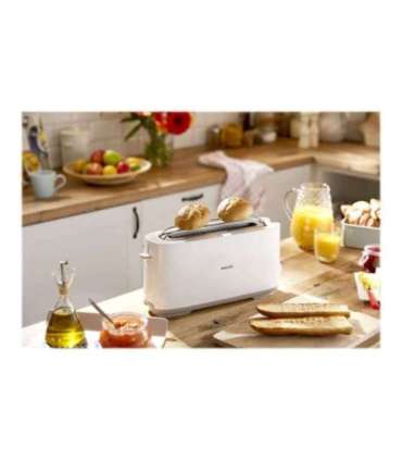 Philips Toaster HD2590/00 Daily Collection Power 870-1030 W Number of slots 2 Housing material Plastic White