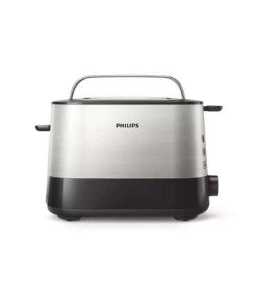 Philips Toaster HD2637/90 Viva Collection Number of slots 2 Housing material  Metal/Plastic Black