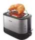 Philips Toaster HD2637/90 Viva Collection Number of slots 2 Housing material  Metal/Plastic Black