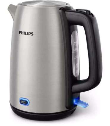 Philips Kettle HD9353/90 Viva Collection Electric 1740-2060 W 1.7 L Stainless steel 360° rotational base