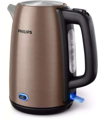 Philips Kettle HD9355/92 Viva Collection Electric 1740-2060 W 1.7 L Stainless steel 360° rotational base