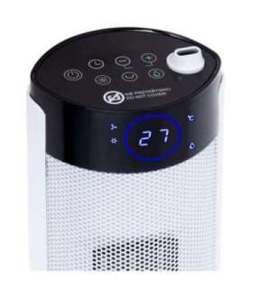 Adler Tower Fan Heater with Humidifier AD 7730 Ceramic 2200 W Number of power levels 2 Suitable for rooms up