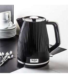 TEFAL Kettle KO250830 Electric 2400 W 1.7 L Plastic 360° rotational base Black