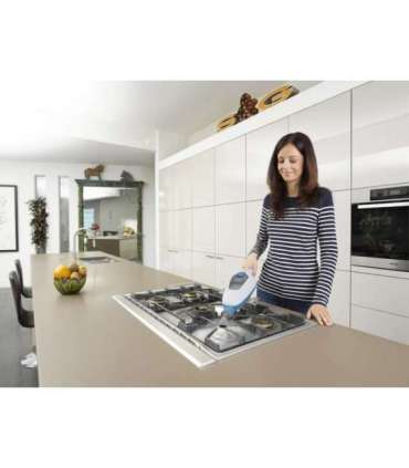 BLACK & DECKER Steam mop FSMH13E10-QS Power 1300 W Water tank capacity 0.38 L White/Blue