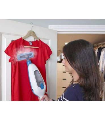 BLACK & DECKER Steam mop FSMH13E10-QS Power 1300 W Water tank capacity 0.38 L White/Blue