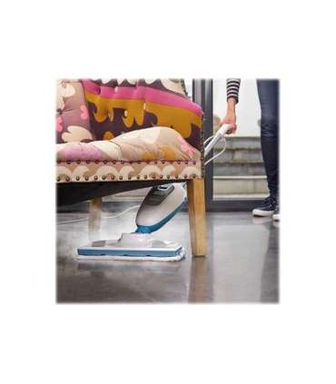 BLACK & DECKER Steam mop FSMH13E10-QS Power 1300 W Water tank capacity 0.38 L White/Blue