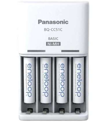Panasonic Battery Charger ENELOOP K-KJ51MCD04E AA/AAA