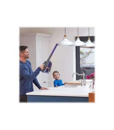 BLACK & DECKER Vacuum Cleaner BHHV520BFP-QW Cordless operating 18 V Black/Purple