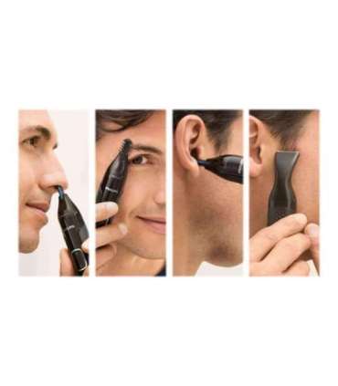 Philips Nose, Ear, Eyebrow and Detail Hair Trimmer NT5650/16 Nose, Ear, Eyebrow and Detail Hair Trimmer Black