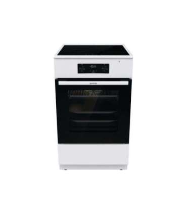 Gorenje Cooker GEIT5C60WPG Hob type Induction Oven type Electric White Width 50 cm Grilling Depth 59.4