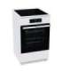 Gorenje Cooker GEIT5C60WPG Hob type Induction Oven type Electric White Width 50 cm Grilling Depth 59.4