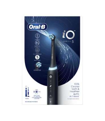 Oral-B Electric Toothbrush iO5 Rechargeable For adults Number of brush heads included 1 Number of teeth