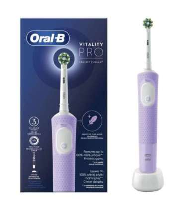 Oral-B Electric Toothbrush D103 Vitality Pro Rechargeable For adults Number of brush heads included 1 Number