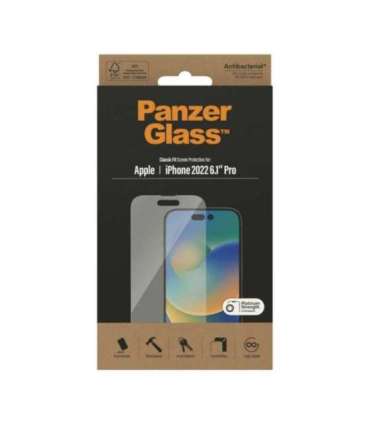 PanzerGlass Screen protector Apple iPhone 14 Pro Glass Transparent Classic Fit