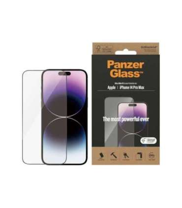 PanzerGlass Screen protector Apple iPhone 14 Pro Max Glass Transparent Ultra-Wide Fit
