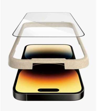 PanzerGlass Screen protector Apple iPhone 14 Pro Glass Clear Ultra-Wide Fit Easy installation Fingerprint