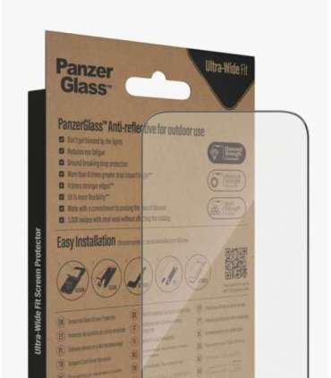 PanzerGlass Screen protector Apple iPhone 14 Pro Glass Clear Ultra-Wide Fit Easy installation Privacy
