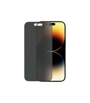 PanzerGlass Screen protector Apple iPhone 14 Pro Glass Black Ultra-Wide Fit Easy installation Privacy