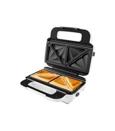 TEFAL Wafle Maker Snack XL SW701110 850 W Number of pastry 2 Belgium White/Grey