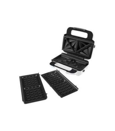 TEFAL Wafle Maker Snack XL SW701110 850 W Number of pastry 2 Belgium White/Grey