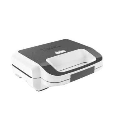 TEFAL Wafle Maker Snack XL SW701110 850 W Number of pastry 2 Belgium White/Grey