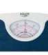 Adler Mechanical bathroom scale AD 8151b Maximum weight (capacity) 130 kg Accuracy 1000 g Blue/White