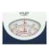 Adler Mechanical bathroom scale AD 8151b Maximum weight (capacity) 130 kg Accuracy 1000 g Blue/White