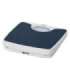 Adler Mechanical bathroom scale AD 8151b Maximum weight (capacity) 130 kg Accuracy 1000 g Blue/White