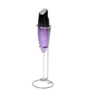 Adler Milk frother with a stand AD 4499 Milk frother Black/Purple