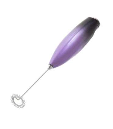 Adler Milk frother with a stand AD 4499 Milk frother Black/Purple