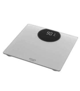 Adler Bathroom scale AD 8175 Maximum weight (capacity) 180 kg Accuracy 100 g Silver