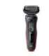 Braun Shaver 51-R1000s Operating time (max) 50 min Wet & Dry Black/Red