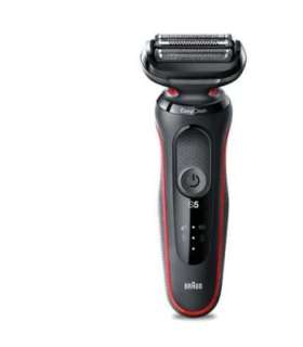 Braun Shaver 51-R1000s Operating time (max) 50 min Wet & Dry Black/Red