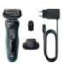 Braun Shaver 51-M1200s Operating time (max) 50 min Wet & Dry Black/Mint
