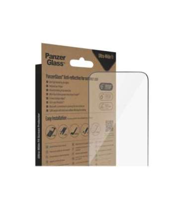 PanzerGlass Screen protector Apple iPhone 14 Pro Max Glass Clear Ultra-Wide Fit Easy installation Privacy