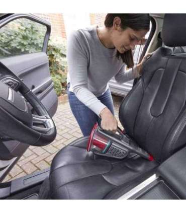 BLACK & DECKER Vacuum Cleaner BHHV315B-QW Cordless operating Handstick 12 V Gray/Red