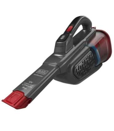 BLACK & DECKER Vacuum Cleaner BHHV315B-QW Cordless operating Handstick 12 V Gray/Red